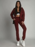 Women\'s burgundy insulated tracksuit set FI761 - Online store - Boutique